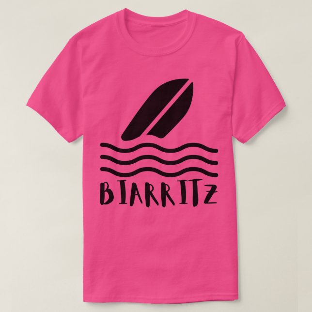 biarritz surfa strand franceT 1 T Shirt (Design framsida)