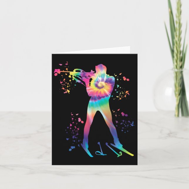 Biathlete Nordic Skiing Biathlon Kort (Framsida)