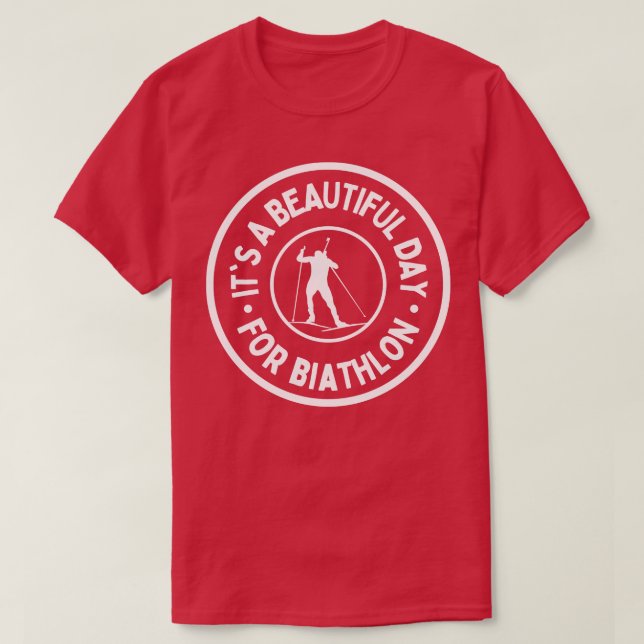 Biathlon 2 t shirt (Design framsida)