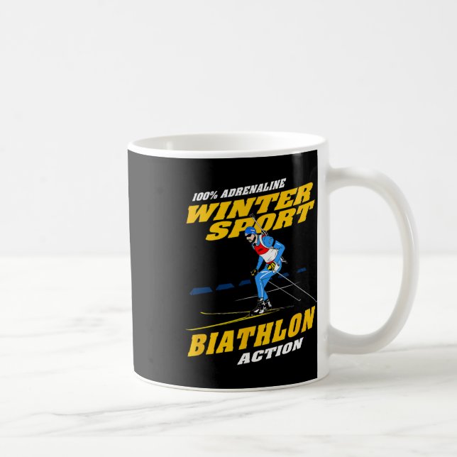 Biathlon 5 kaffemugg (Höger)