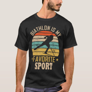 Biathlon är min favoritsport - Biathlon T Shirt