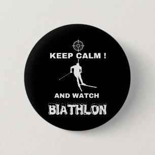 Biathlon Behålla Lugn och titta på Biathlon Kor la Knapp