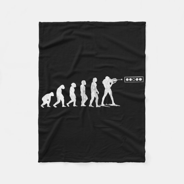 Biathlon Biathlet Human Evolution Shooting Range W Fleecefilt (Framsidan)