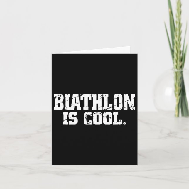 Biathlon Biatlet Biathlon Sport 2  Kort (Framsida)