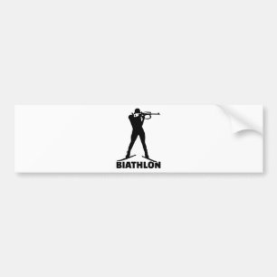 Biathlon Bildekal