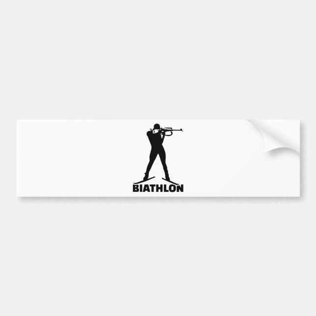 Biathlon Bildekal (Framsidan)