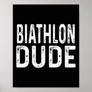 Biathlon Boy Distress Sprint Exit Relay Trac Poster