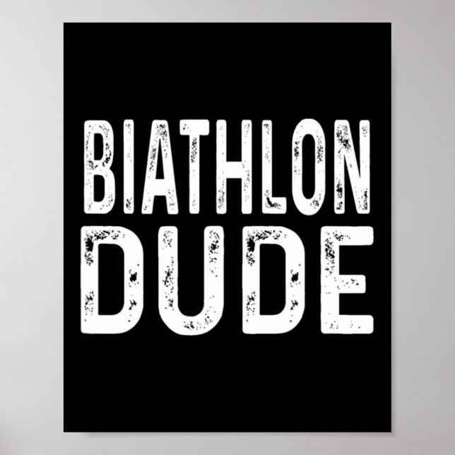 Biathlon Boy Distress Sprint Exit Relay Trac Poster (Framsidan)