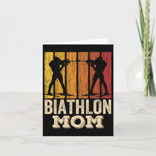 Biathlon Mamma Biathlons Biatlet Sport Mor Mamma Kort