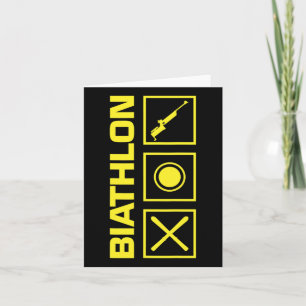 Biathlon Ski Skier Winter Sports Kor-land Ski Kort