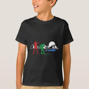 Biathlon Ski Winter Sports Cross country Skiing Sn T Shirt