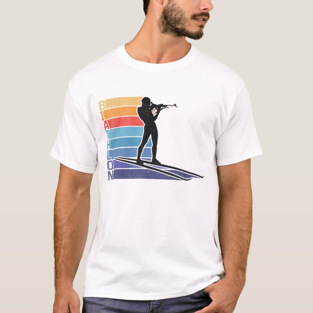 Biathlon T Shirt (Framsida)