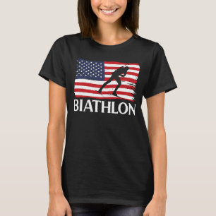 Biathlon Target Skiing Biathlete Shooting Sports C T Shirt