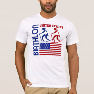 Biathlon United States Tee