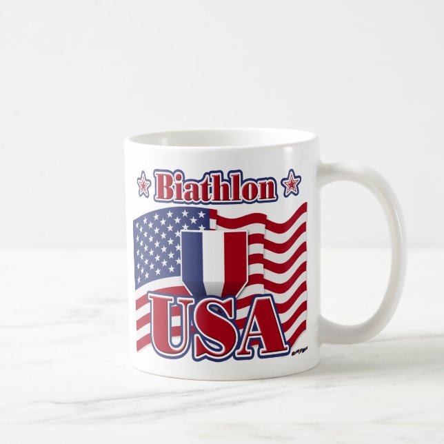 Biathlon USA Kaffemugg (Höger)
