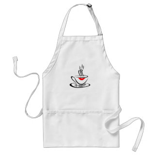 Bib Apron med tre fickor Förkläde