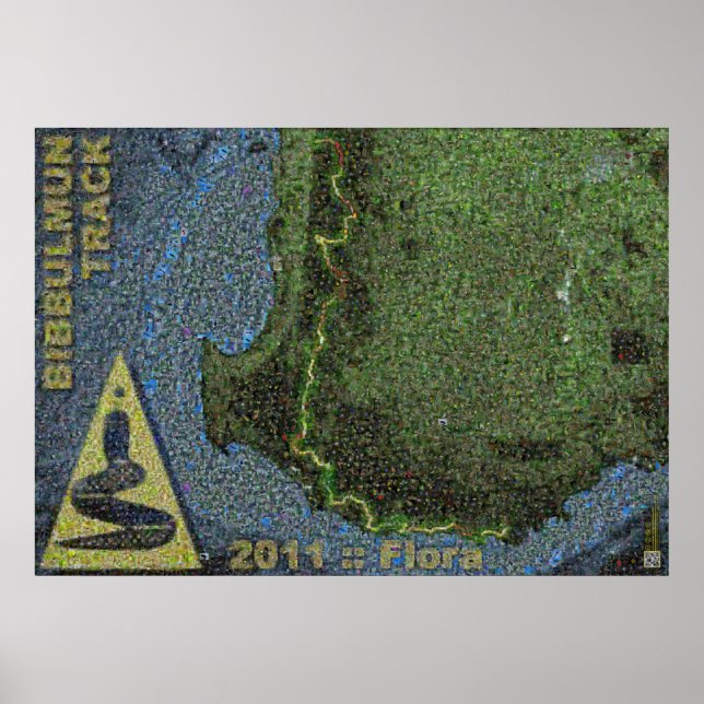 Bibbulmun Track : 2011 :: Flora Poster (Framsidan)
