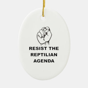 Bibehåll Reptilisagendan Julgransprydnad Keramik