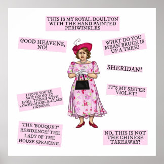 Bibehåll utseende poster