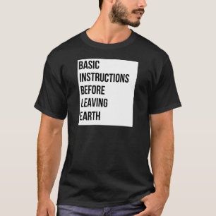 BIBEL: Grundläggande anvisningar, innan att lämn T-shirt