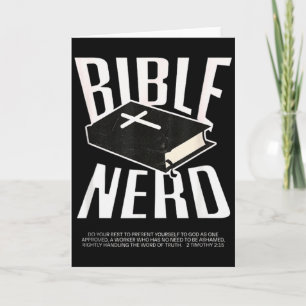 Bibel-nörd kristen teologi student Helig Ande Kort