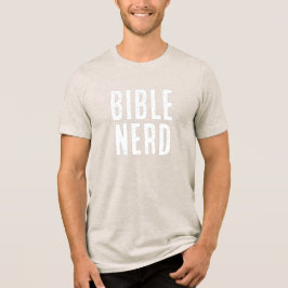 Bibel nörd typografi Rolig kristen beige T Shirt