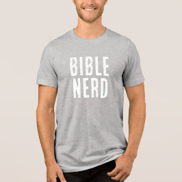 Bibel nörd typografi rolig kristen studie t shirt