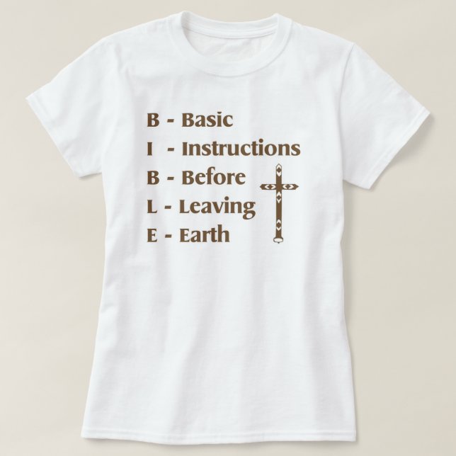 Bibel T Shirt (Design framsida)