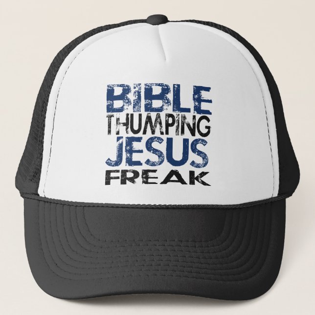 Bibel Thumping Jesus Freak Keps (Framsida)
