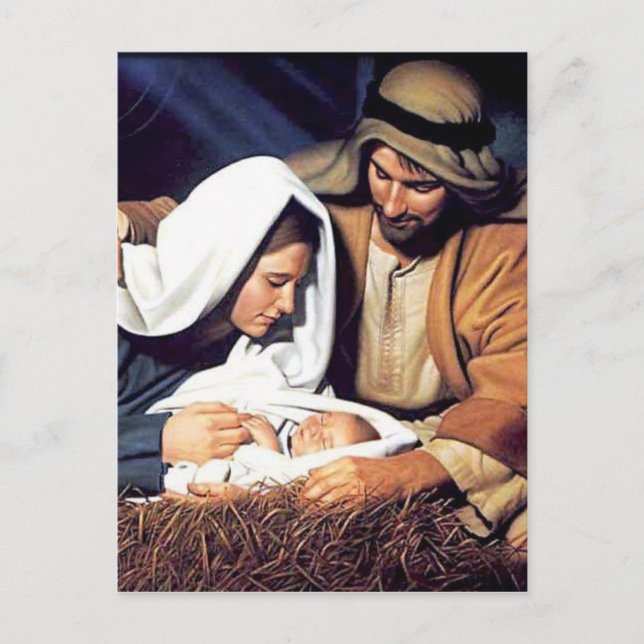 bibel tro Jesus Kristus inspirerande be prayer Vykort (Framsida)