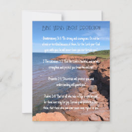 Bibel Verses på Guds skydd Inbjudningar