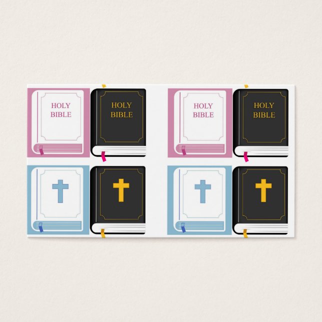 bibel visitkort (Framsidan)