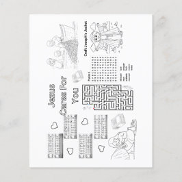 Bibelaktiviteter som kan skrivas ut som bordstable flygblad