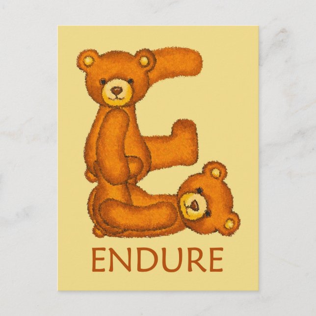 Bibelbågar ~ Endure Scripture Vykort (Framsida)