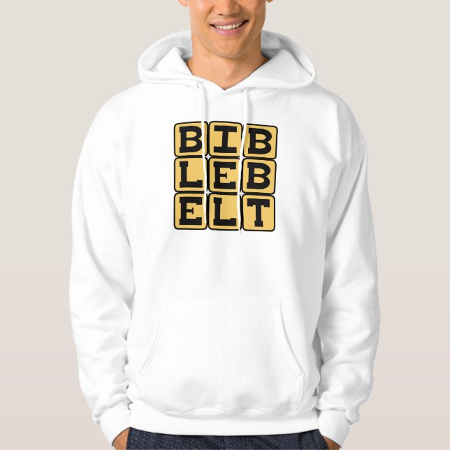 Bibelbältet, Södra USA Sweatshirt Med Luva (Framsida)