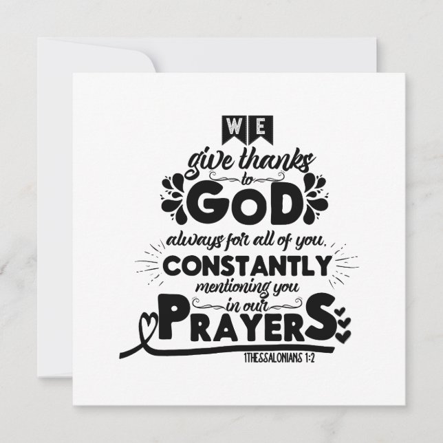 Bibelcitat Inbjudningar (Framsida)