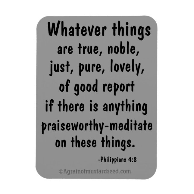 Bibelcitattecken Prayer Magnet (Vertikal)