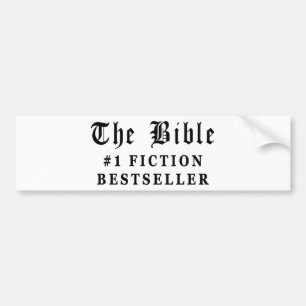 Bibelfiktionbästsäljaren Bildekal