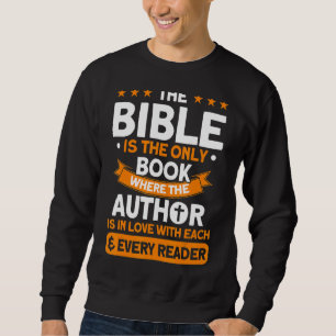 Bibeln är den enda kristna bibelstudien i Bok Lång Ärmad Tröja
