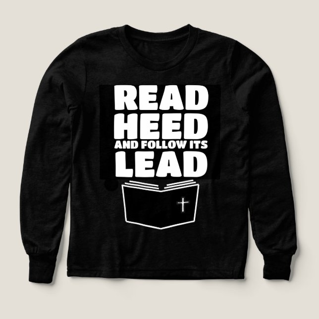 Bibeln är Guds ord T Shirt (Design framsida)