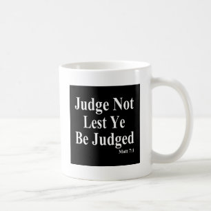 Bibeln & bedöma inte andra kaffemugg