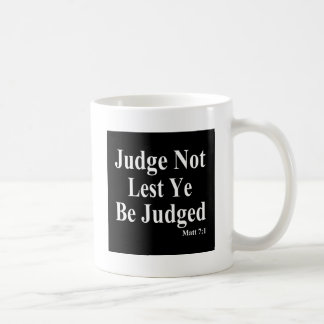 Bibeln & bedöma inte andra kaffemugg