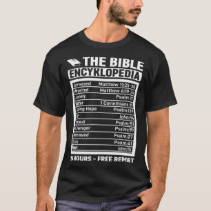 Bibeln Encyklopedia 24 timmars gratis rapport Cere T Shirt