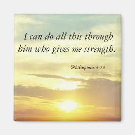 Bibeln Filippinerna 4:13 magnet
