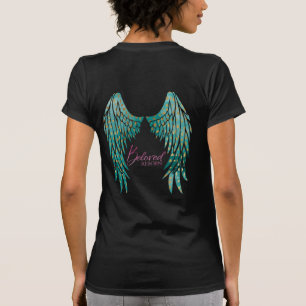 Bibeln från revbenet Psalm 91:11 Angel Scripture T Shirt