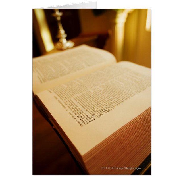 Bibeln Hälsningskort (Framsidan)