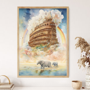 Bibeln Historia Konst Berättelsen om Noas ark i Poster