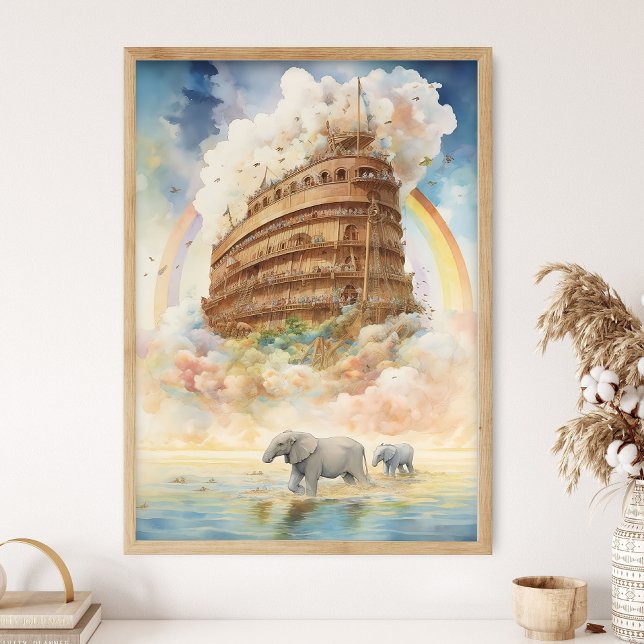 Bibeln Historia Konst | Berättelsen om Noas ark i  Poster (Skapare uppladdad)