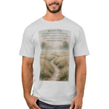 Bibeln Jeremia 29:11 Kristet herr-T-shirt