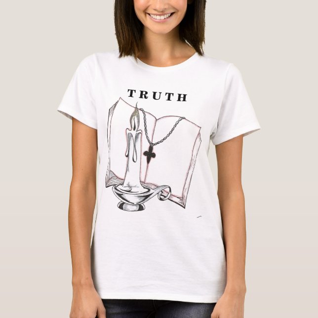 Bibeln teckning/ T R U T H T-shirt (Framsida)